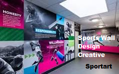 Sports Wall Design Creative & Modern Decor for Every Sports