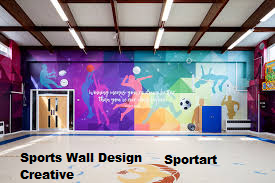 Sports Wall Design Creative & Modern Decor for Every Sports