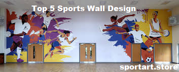 Top 5 Sports Wall Design for Schools - Promote Your School