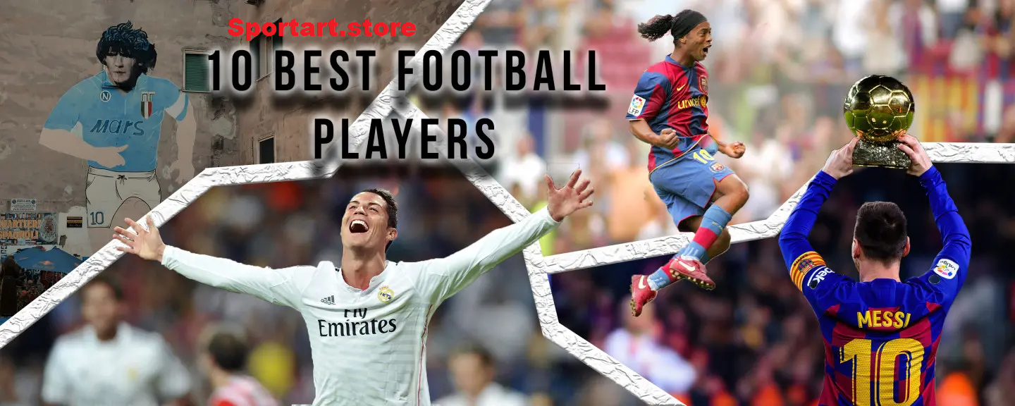 Top 30 Best Football Players of All Time - Sportart.store