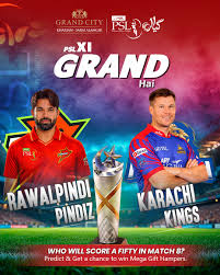 Rawalpindiz vs Karachi Kings, 10th Match, Pakistan Super League
